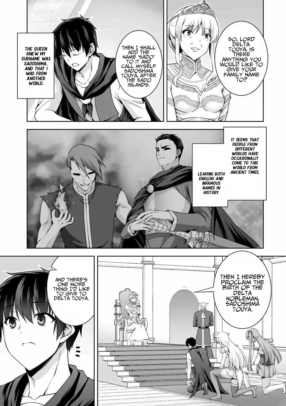 Kami no Techigai de Shindara Zumi de Isekai ni Hourikomare Mashita Chapter 10 page 4 - 