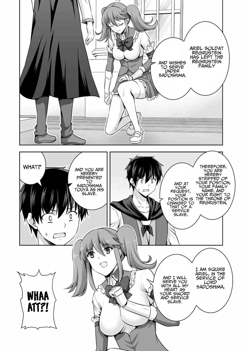 Kami no Techigai de Shindara Zumi de Isekai ni Hourikomare Mashita Chapter 10 page 5 - 