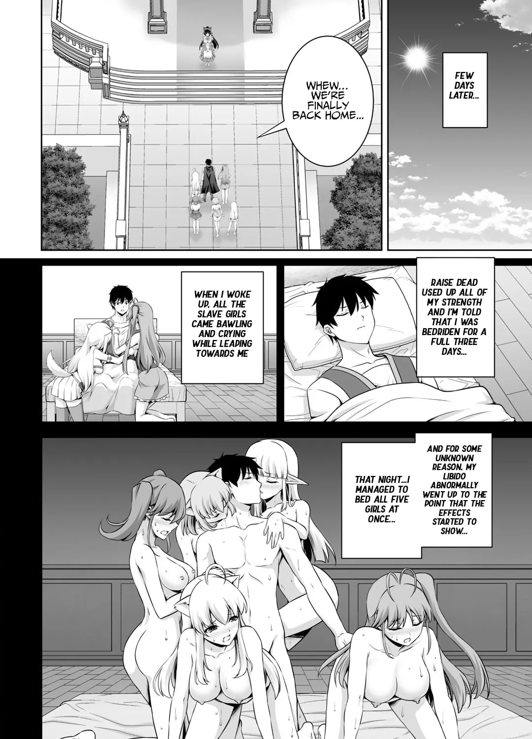Kami no Techigai de Shindara Zumi de Isekai ni Hourikomare Mashita Chapter 14 page 32 - 