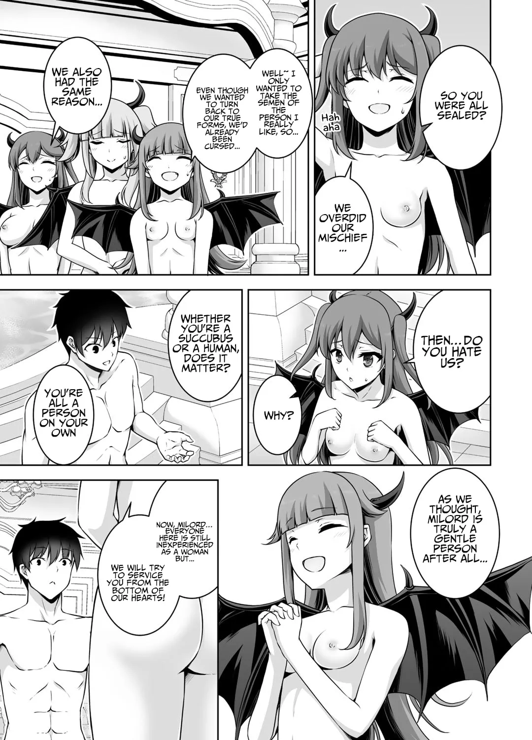 Kami no Techigai de Shindara Zumi de Isekai ni Hourikomare Mashita Chapter 14 page 54 - 
