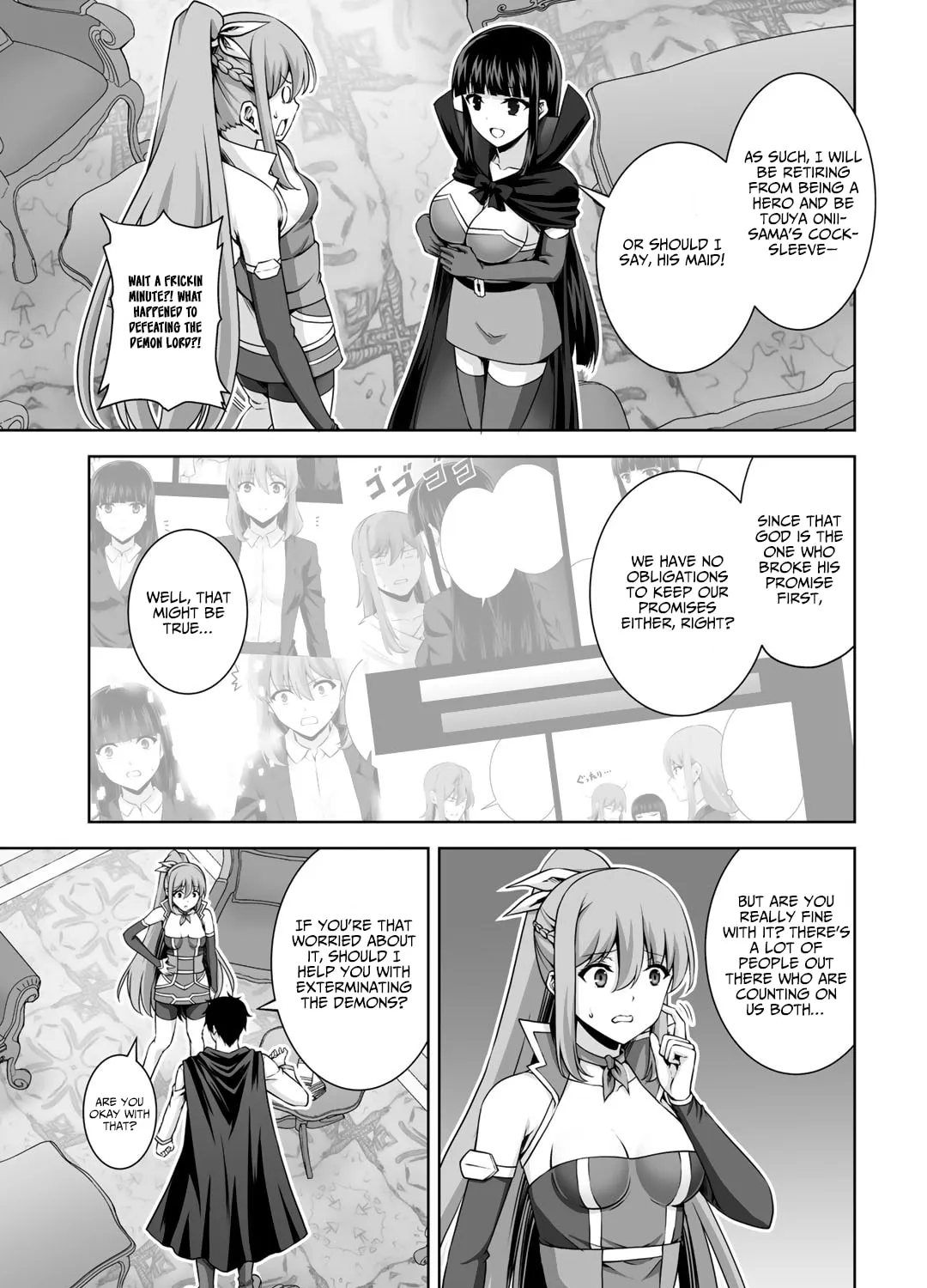 Kami no Techigai de Shindara Zumi de Isekai ni Hourikomare Mashita Chapter 17 page 38 - 