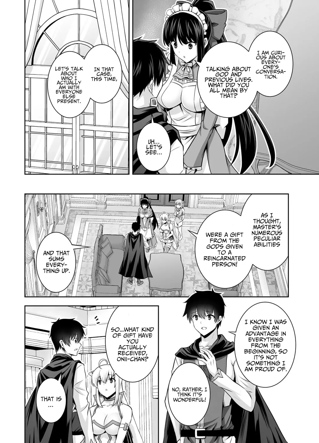 Kami no Techigai de Shindara Zumi de Isekai ni Hourikomare Mashita Chapter 17 page 56 - 