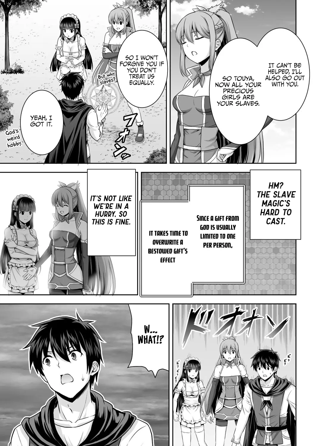 Kami no Techigai de Shindara Zumi de Isekai ni Hourikomare Mashita Chapter 18 page 50 - 