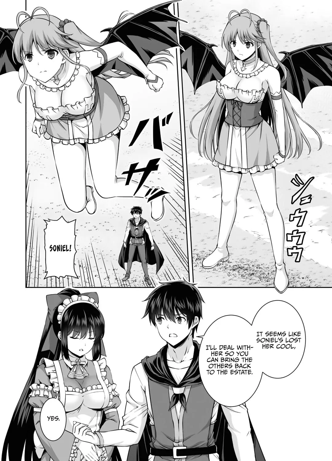 Kami no Techigai de Shindara Zumi de Isekai ni Hourikomare Mashita Chapter 18 page 54 - 