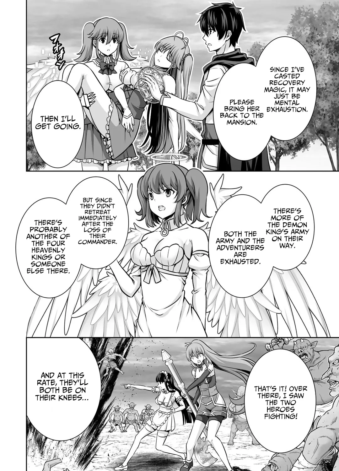 Kami no Techigai de Shindara Zumi de Isekai ni Hourikomare Mashita Chapter 19 page 36 - 