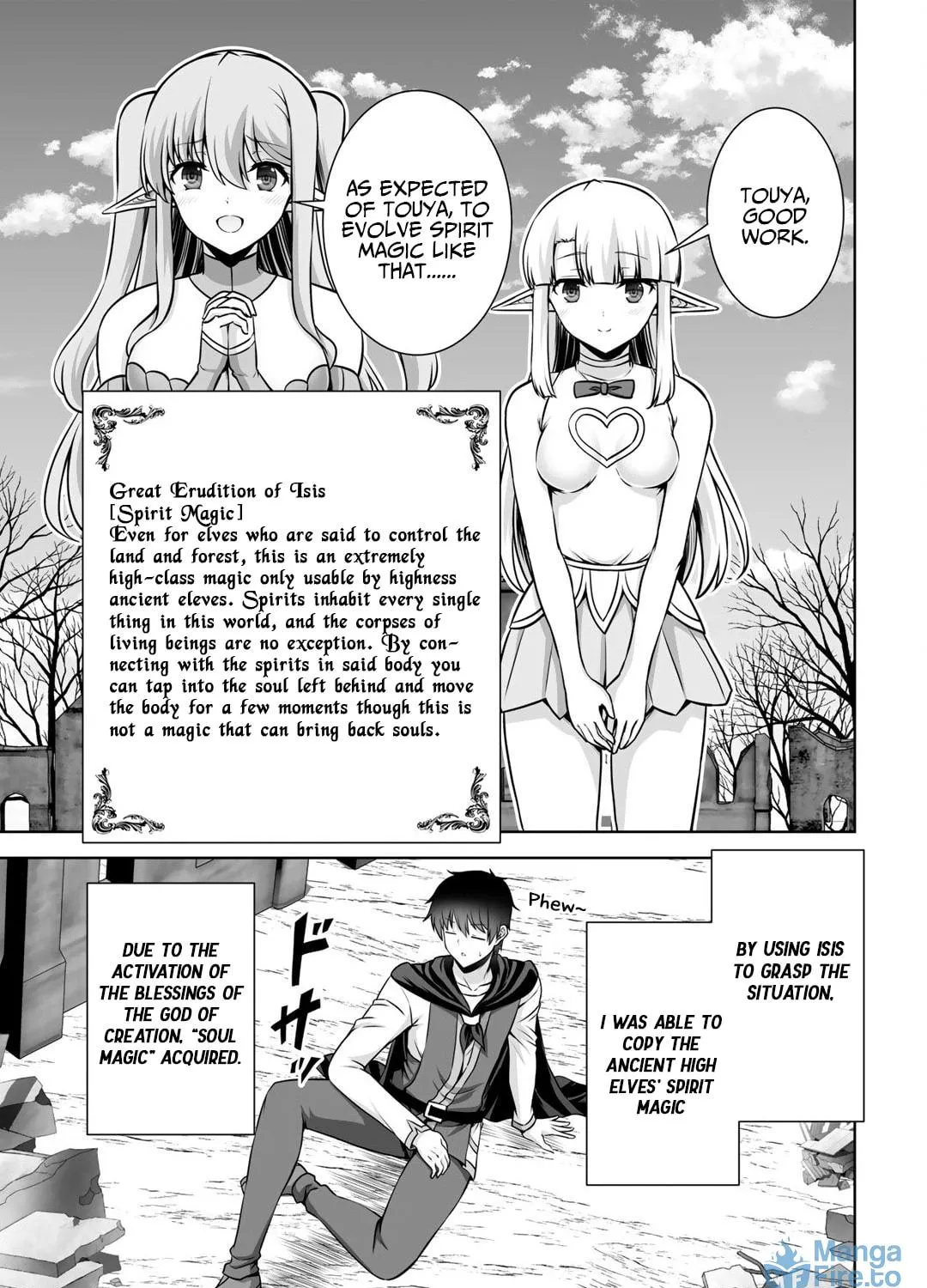 Kami no Techigai de Shindara Zumi de Isekai ni Hourikomare Mashita Chapter 22 page 22 - 
