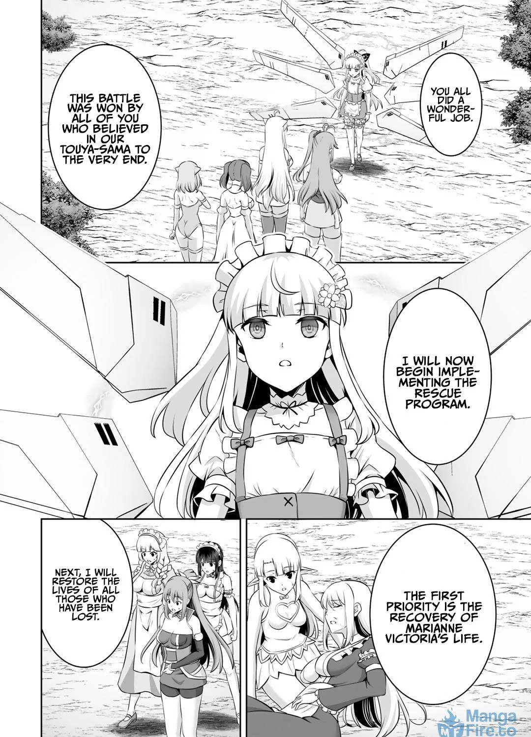Kami no Techigai de Shindara Zumi de Isekai ni Hourikomare Mashita Chapter 28 page 10 - 