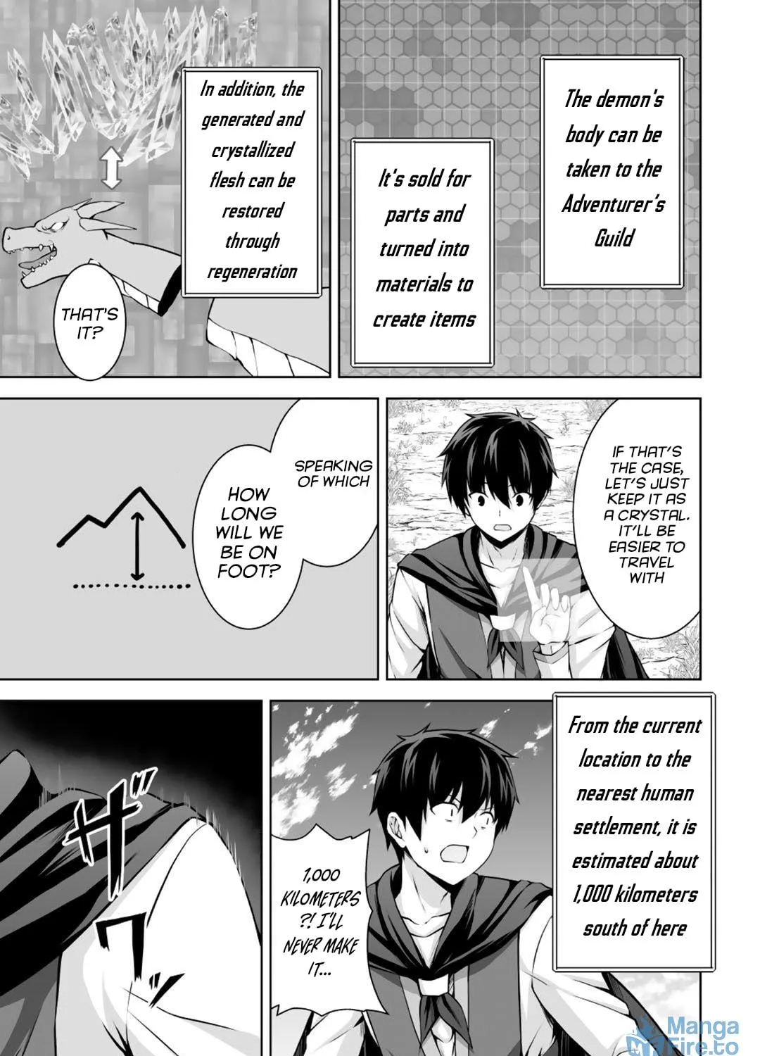 Kami no Techigai de Shindara Zumi de Isekai ni Hourikomare Mashita Chapter 3 page 34 - 