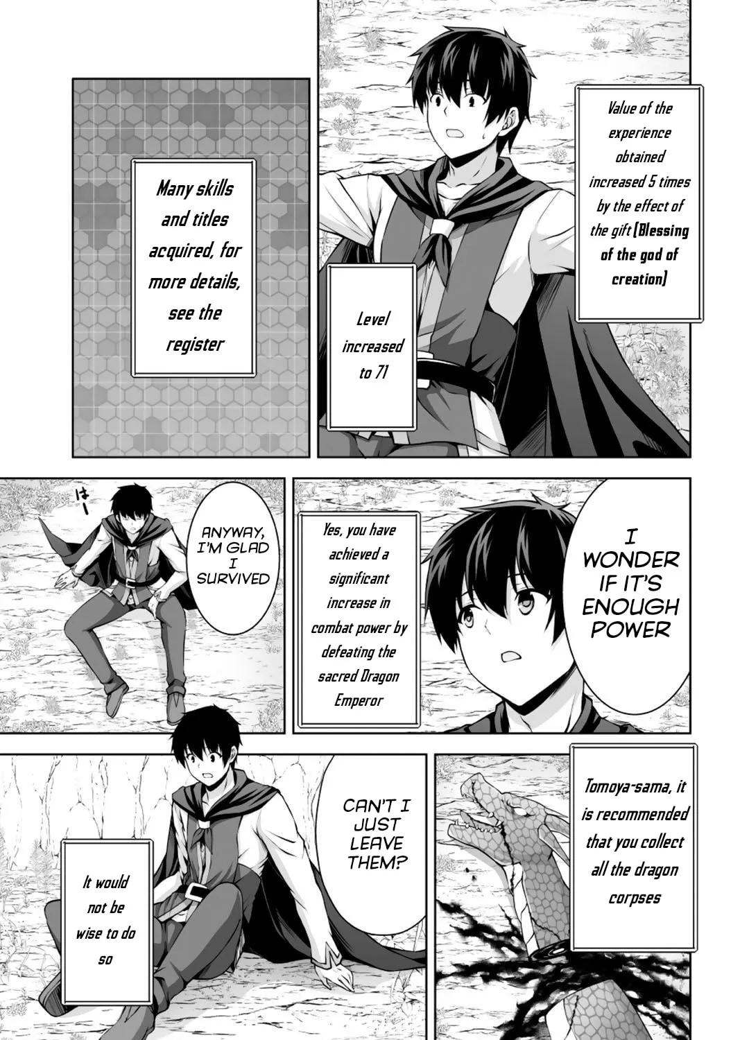 Kami no Techigai de Shindara Zumi de Isekai ni Hourikomare Mashita Chapter 3 page 42 - 