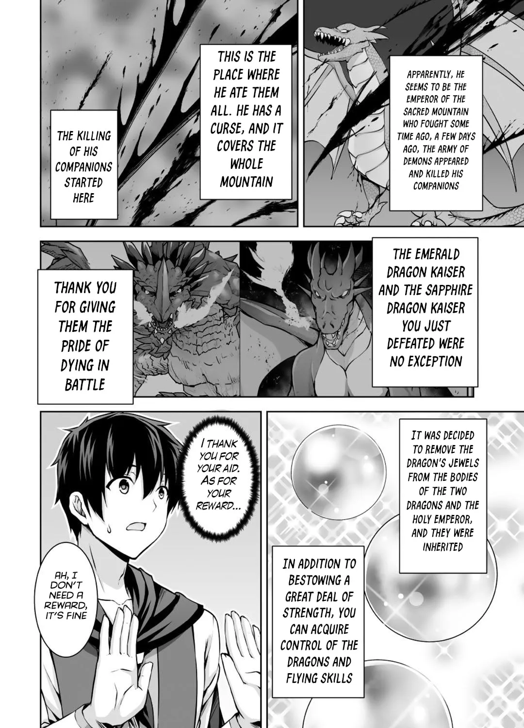 Kami no Techigai de Shindara Zumi de Isekai ni Hourikomare Mashita Chapter 3 page 48 - 