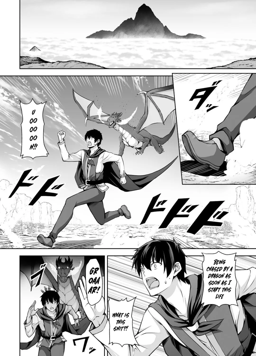 Kami no Techigai de Shindara Zumi de Isekai ni Hourikomare Mashita Chapter 3 page 8 - 