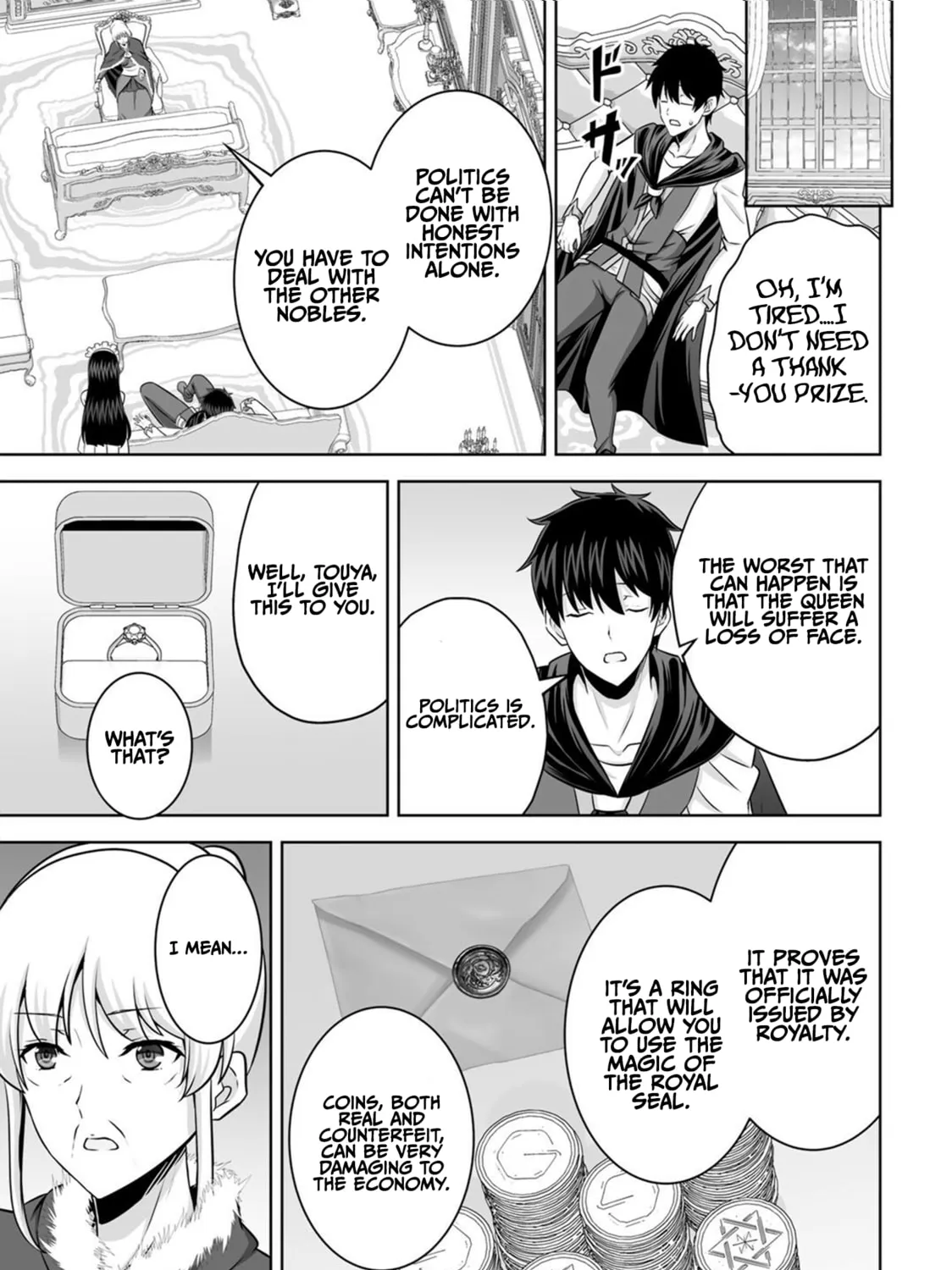 Kami no Techigai de Shindara Zumi de Isekai ni Hourikomare Mashita Chapter 30 page 32 - 