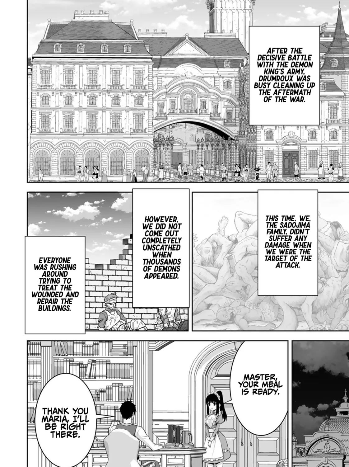Kami no Techigai de Shindara Zumi de Isekai ni Hourikomare Mashita Chapter 30 page 6 - 