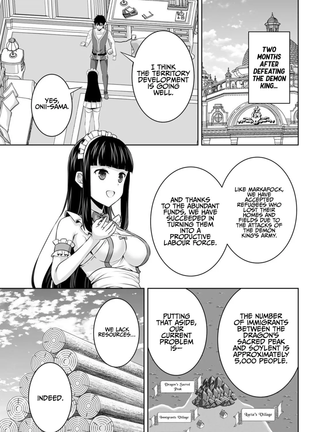 Kami no Techigai de Shindara Zumi de Isekai ni Hourikomare Mashita Chapter 31 page 34 - 