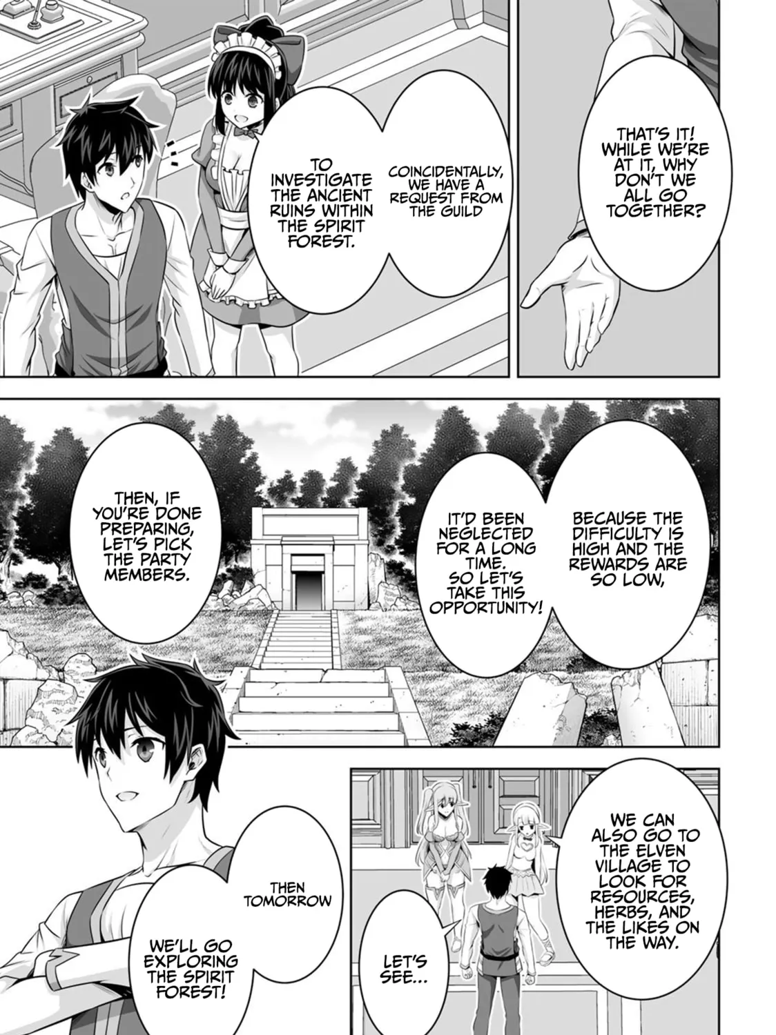 Kami no Techigai de Shindara Zumi de Isekai ni Hourikomare Mashita Chapter 31 page 42 - 