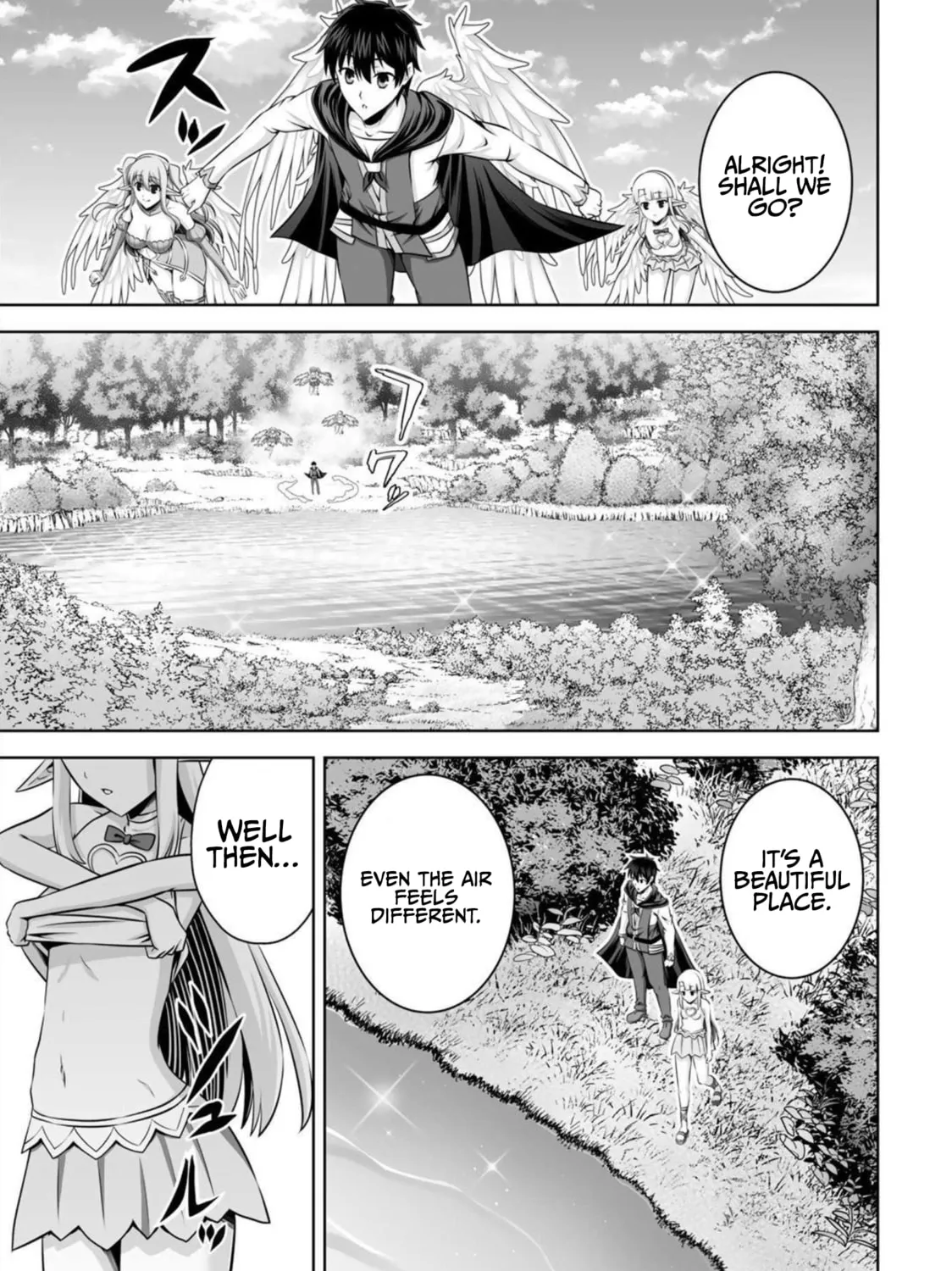 Kami no Techigai de Shindara Zumi de Isekai ni Hourikomare Mashita Chapter 32 page 14 - 