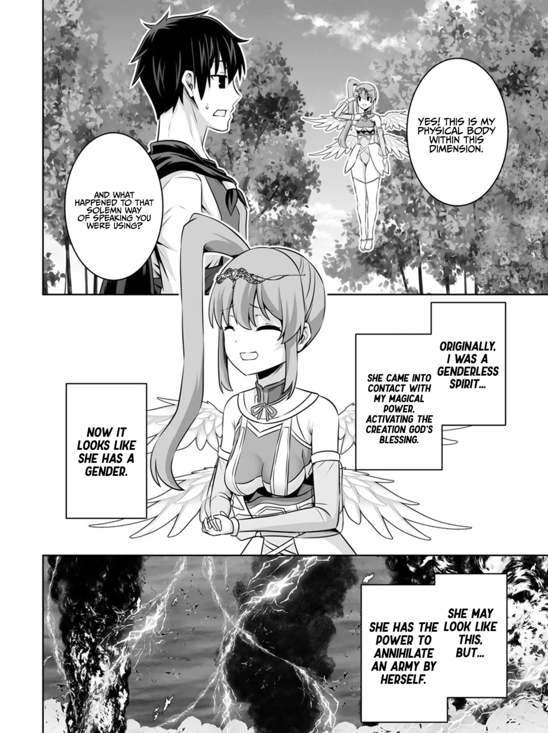 Kami no Techigai de Shindara Zumi de Isekai ni Hourikomare Mashita Chapter 32 page 32 - 
