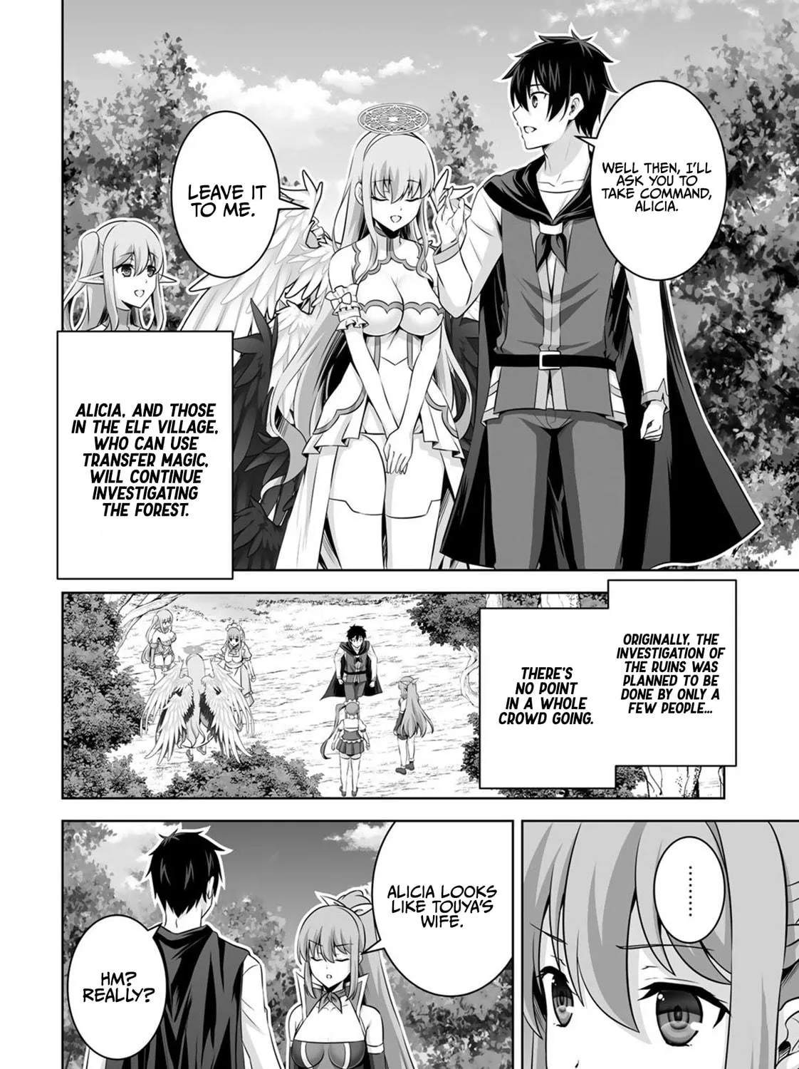 Kami no Techigai de Shindara Zumi de Isekai ni Hourikomare Mashita Chapter 33 page 4 - 