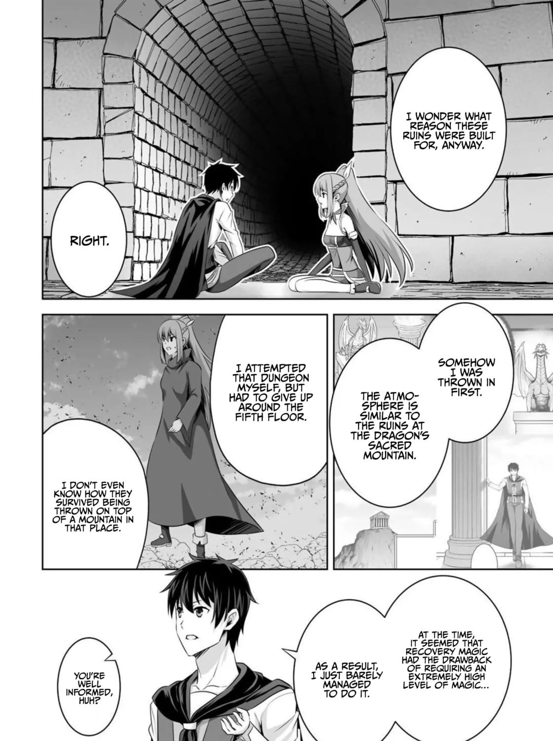 Kami no Techigai de Shindara Zumi de Isekai ni Hourikomare Mashita Chapter 33 page 36 - 
