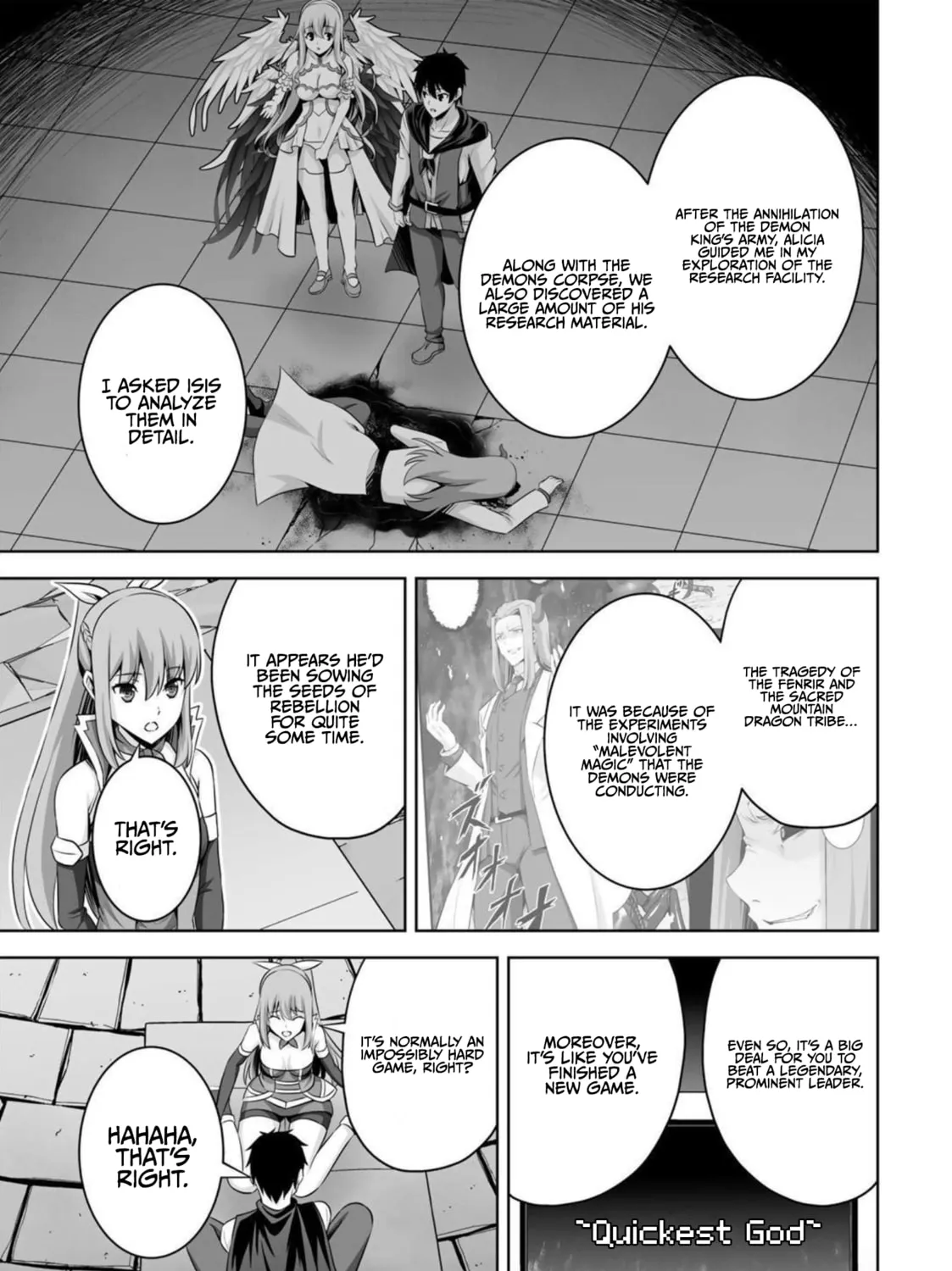 Kami no Techigai de Shindara Zumi de Isekai ni Hourikomare Mashita Chapter 33 page 38 - 
