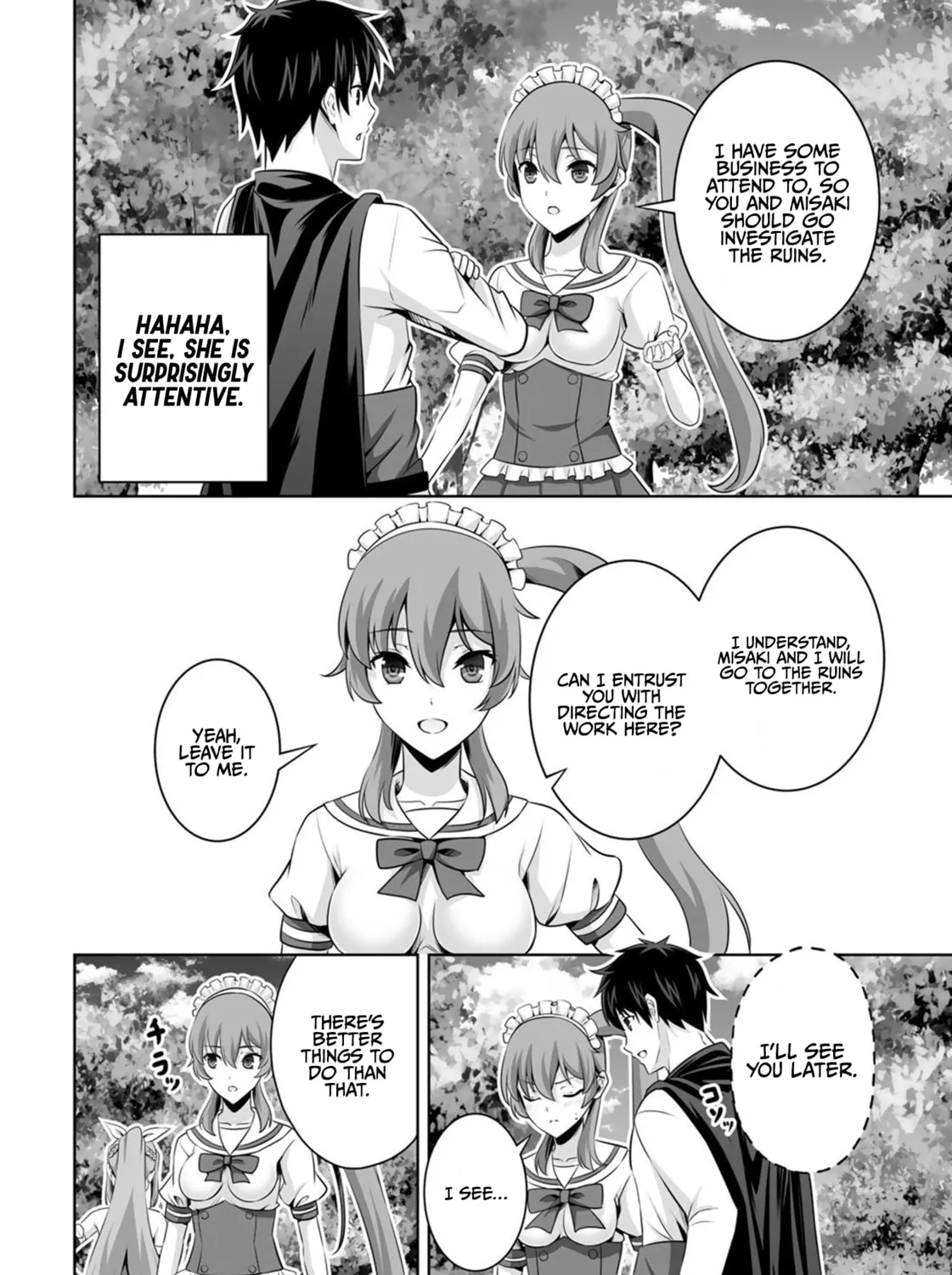 Kami no Techigai de Shindara Zumi de Isekai ni Hourikomare Mashita Chapter 33 page 8 - 