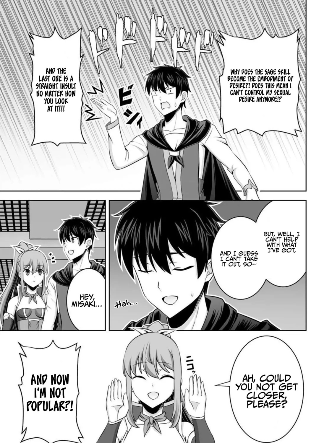 Kami no Techigai de Shindara Zumi de Isekai ni Hourikomare Mashita Chapter 34 page 14 - 