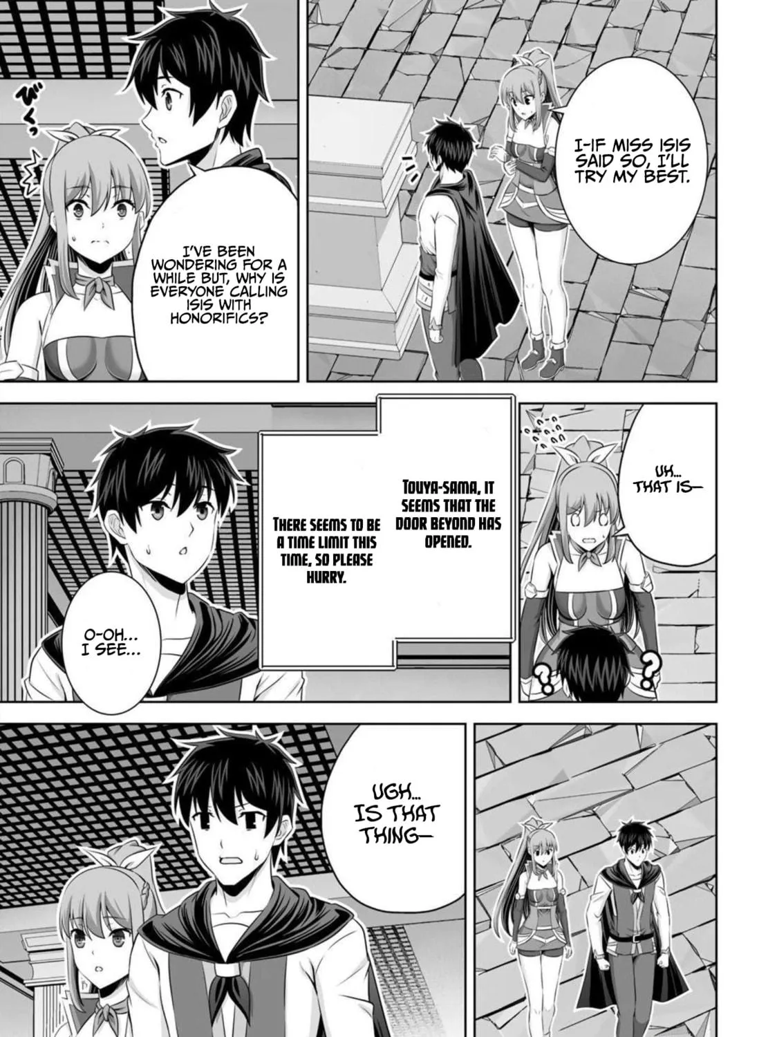 Kami no Techigai de Shindara Zumi de Isekai ni Hourikomare Mashita Chapter 34 page 10 - 