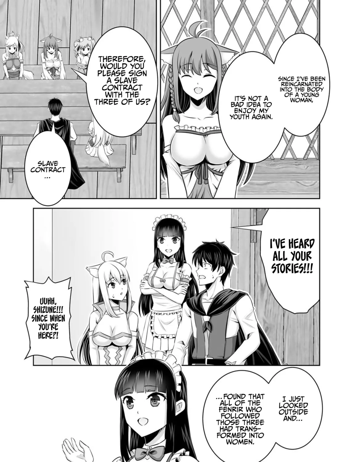 Kami no Techigai de Shindara Zumi de Isekai ni Hourikomare Mashita Chapter 35 page 54 - 
