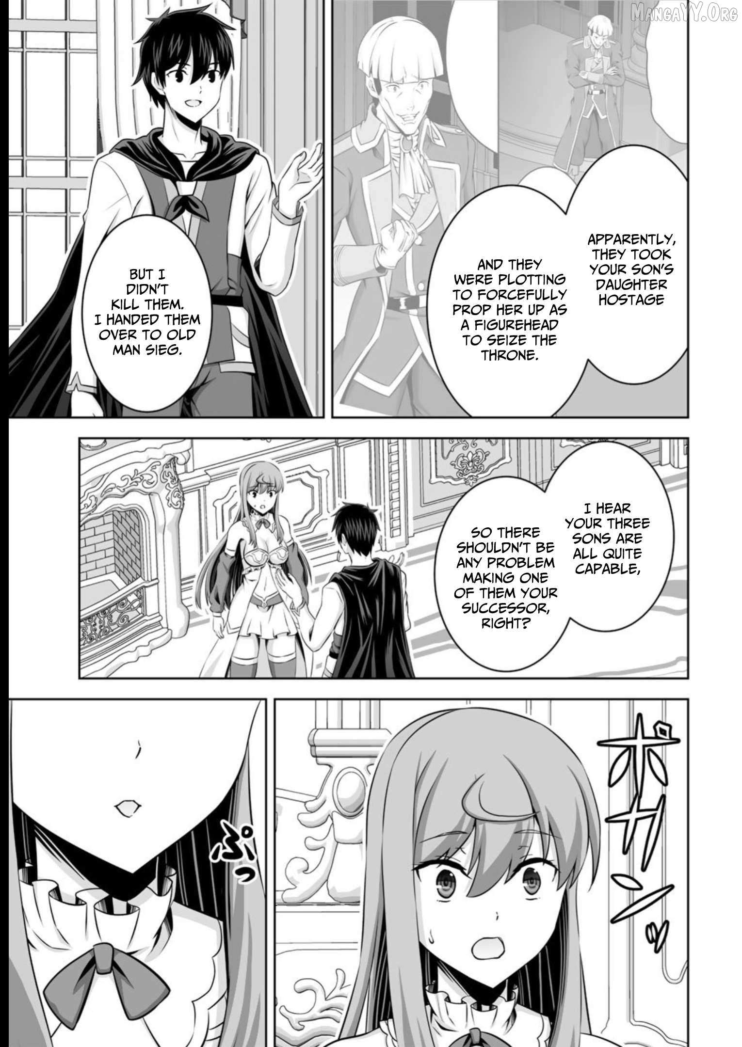 Kami no Techigai de Shindara Zumi de Isekai ni Hourikomare Mashita Chapter 38 page 12 - 