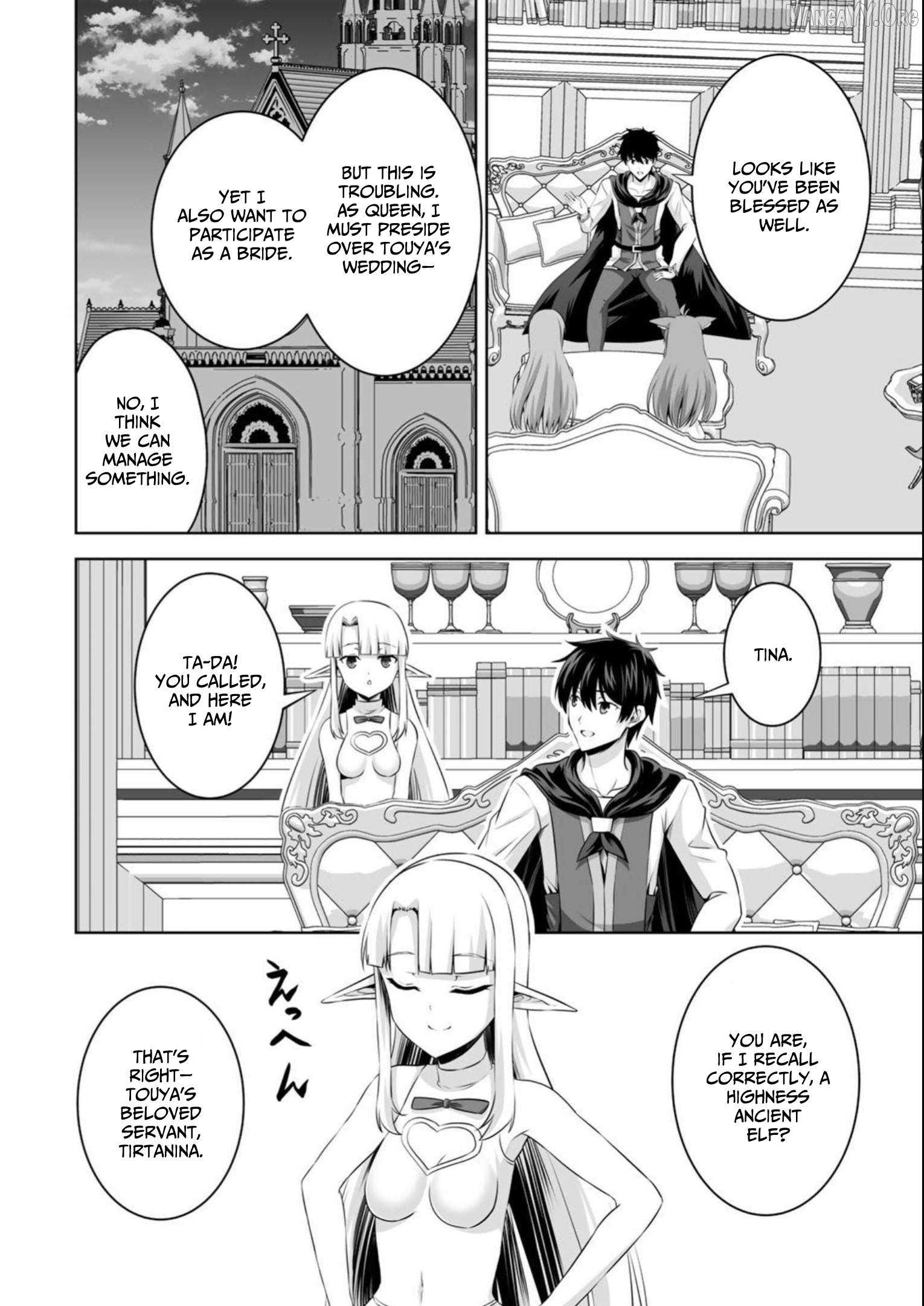 Kami no Techigai de Shindara Zumi de Isekai ni Hourikomare Mashita Chapter 38 page 21 - 
