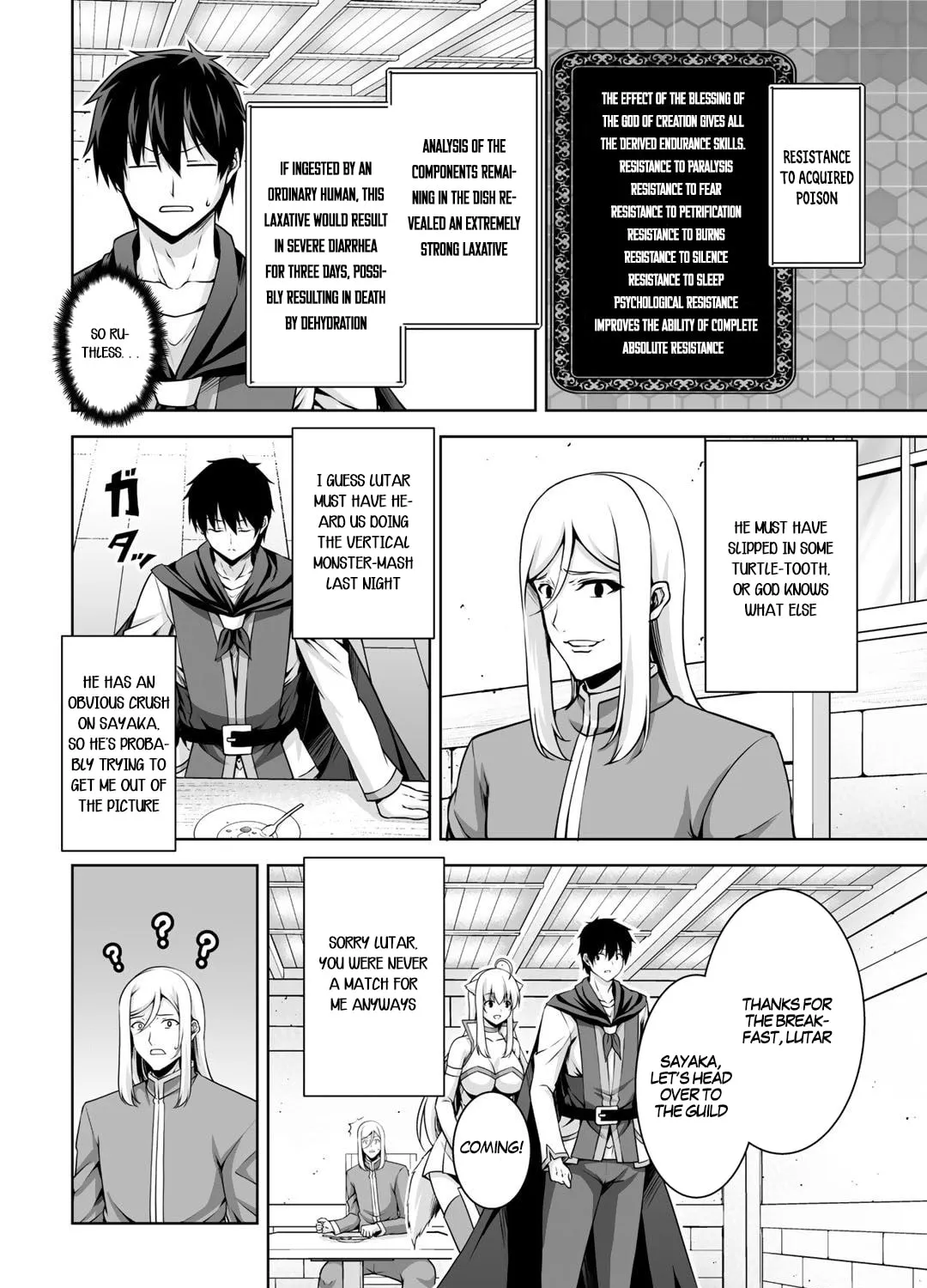 Kami no Techigai de Shindara Zumi de Isekai ni Hourikomare Mashita Chapter 4 page 36 - 
