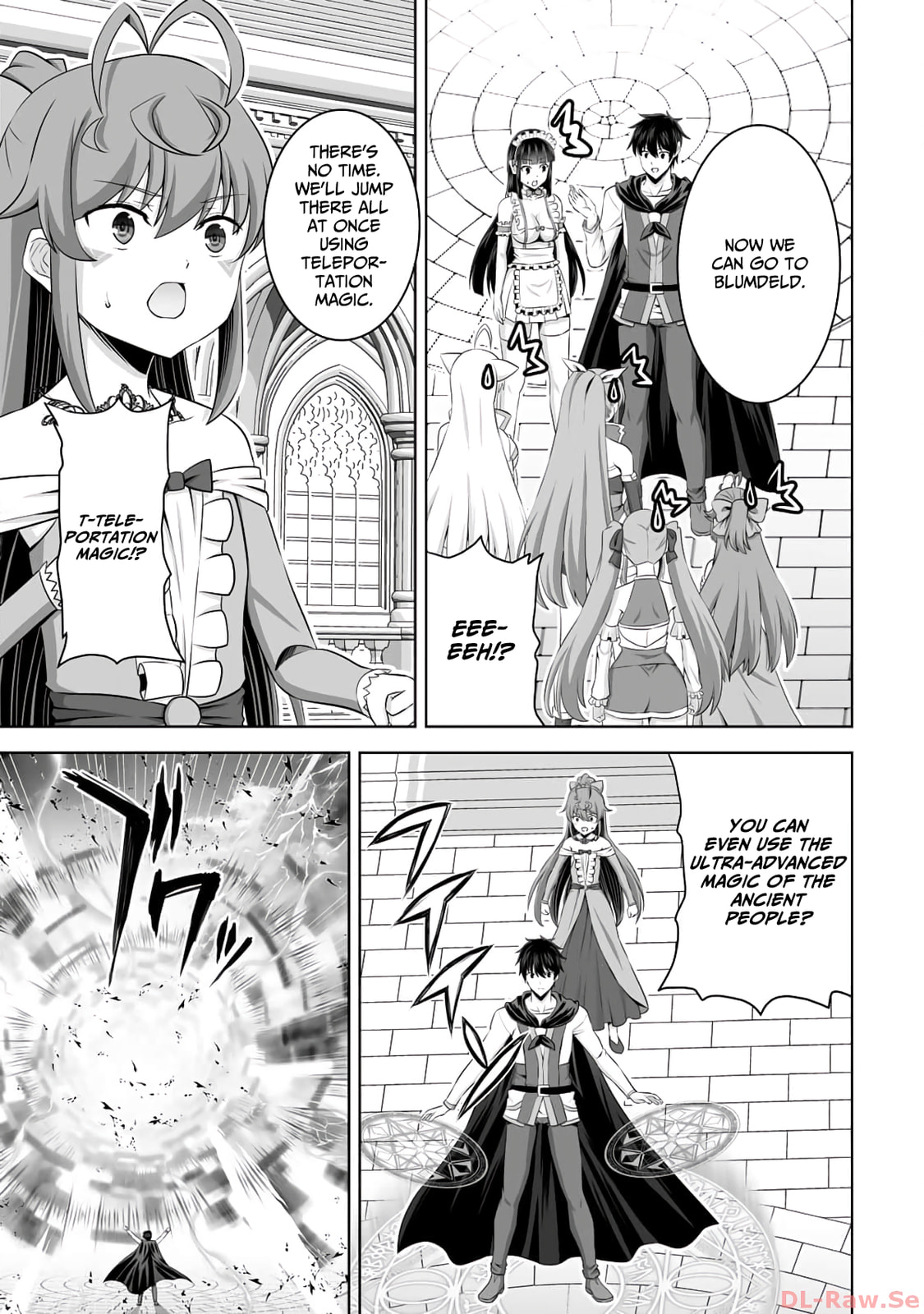 Kami no Techigai de Shindara Zumi de Isekai ni Hourikomare Mashita Chapter 40 page 13 - 