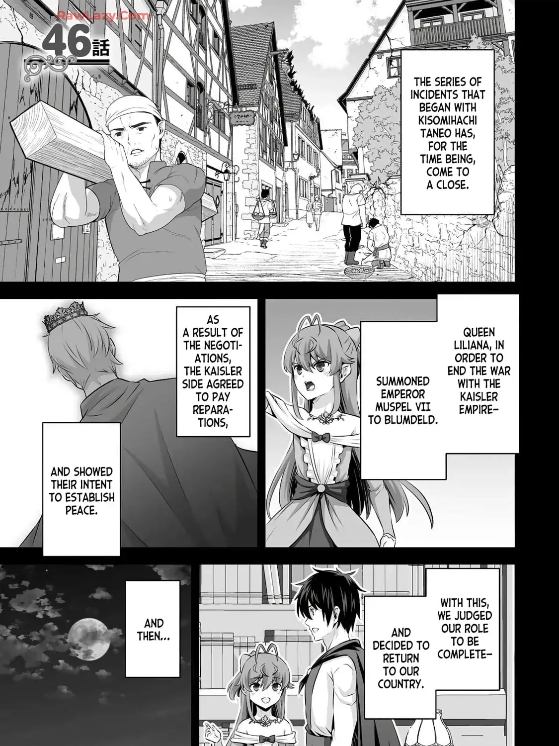 Kami no Techigai de Shindara Zumi de Isekai ni Hourikomare Mashita Chapter 46 page 3 - 