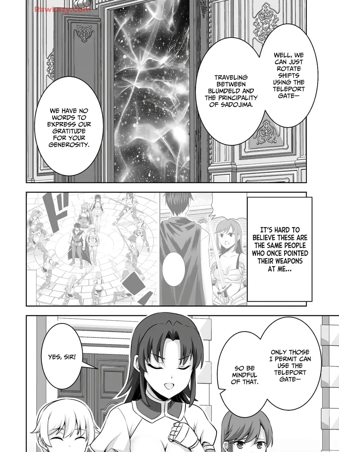 Kami no Techigai de Shindara Zumi de Isekai ni Hourikomare Mashita Chapter 47 page 21 - 