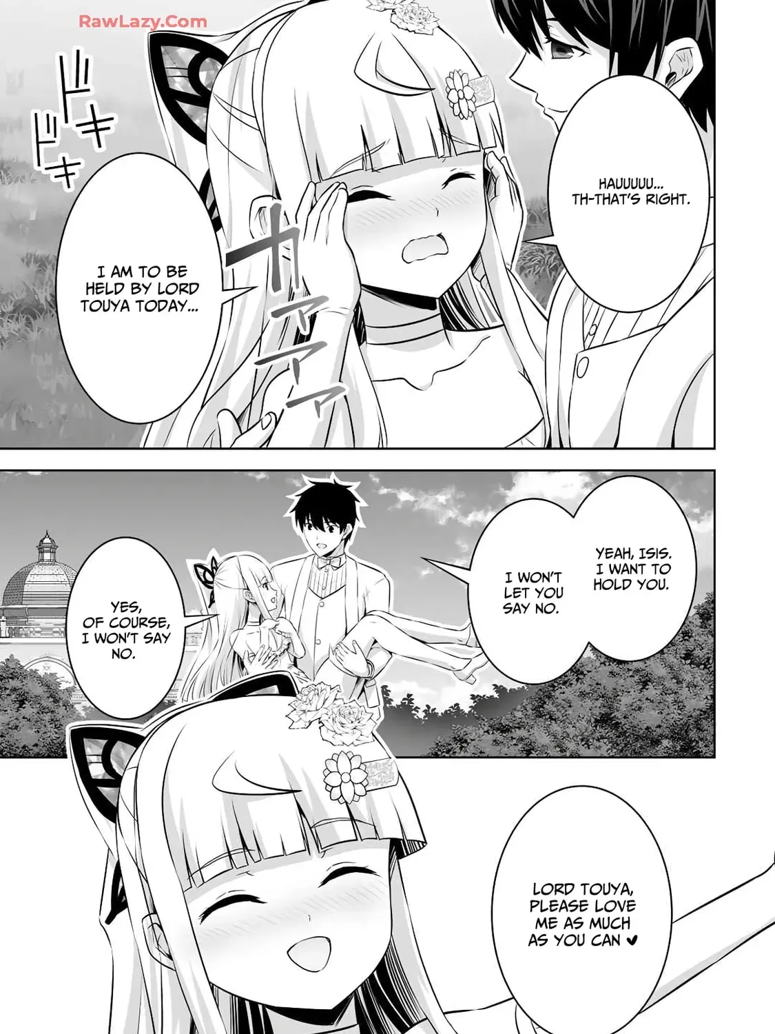 Kami no Techigai de Shindara Zumi de Isekai ni Hourikomare Mashita Chapter 49 page 23 - 