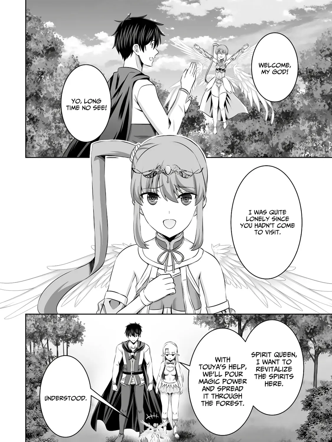 Kami no Techigai de Shindara Zumi de Isekai ni Hourikomare Mashita Chapter 50 page 53 - 