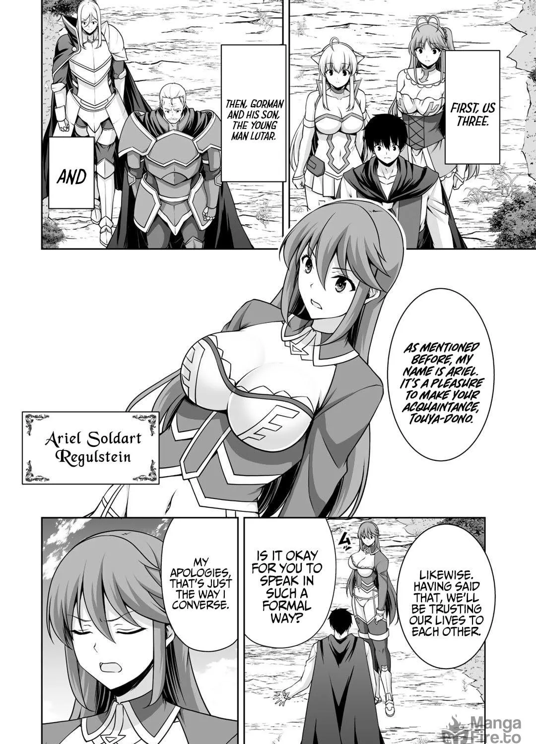 Kami no Techigai de Shindara Zumi de Isekai ni Hourikomare Mashita Chapter 6 page 40 - 