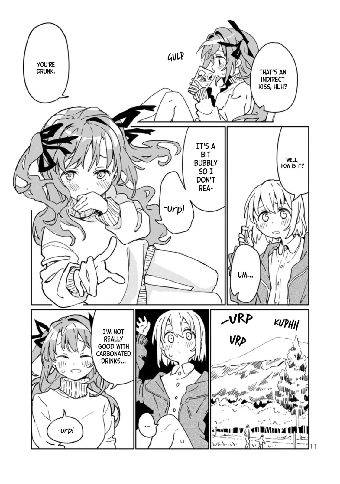Read Kamiina Botan Fully Blossoms When Drunk chapter 1 image 10 on Lezhin