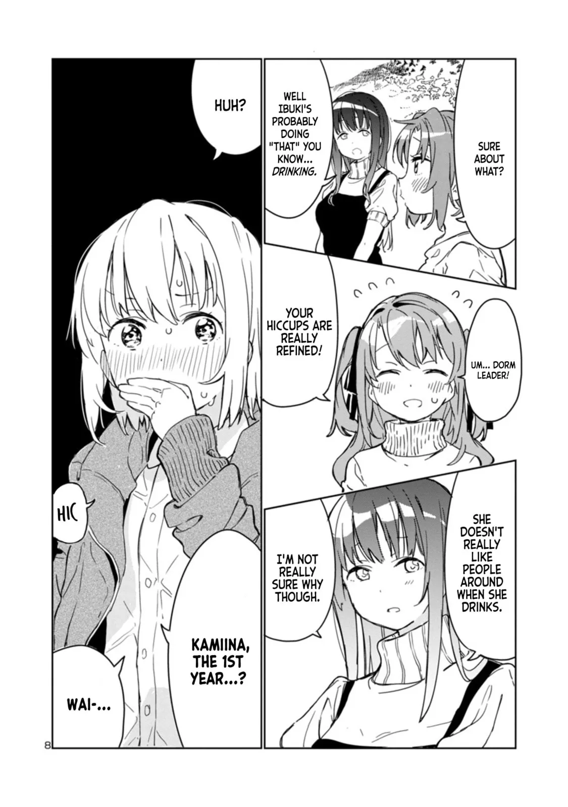 Read Kamiina Botan Fully Blossoms When Drunk chapter 1 image 7 on Lezhin