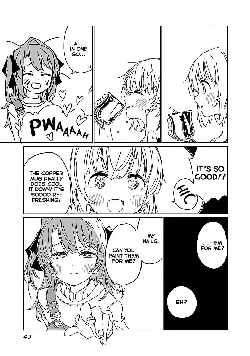 Read Kamiina Botan Fully Blossoms When Drunk chapter 12 image 14 on Lezhin