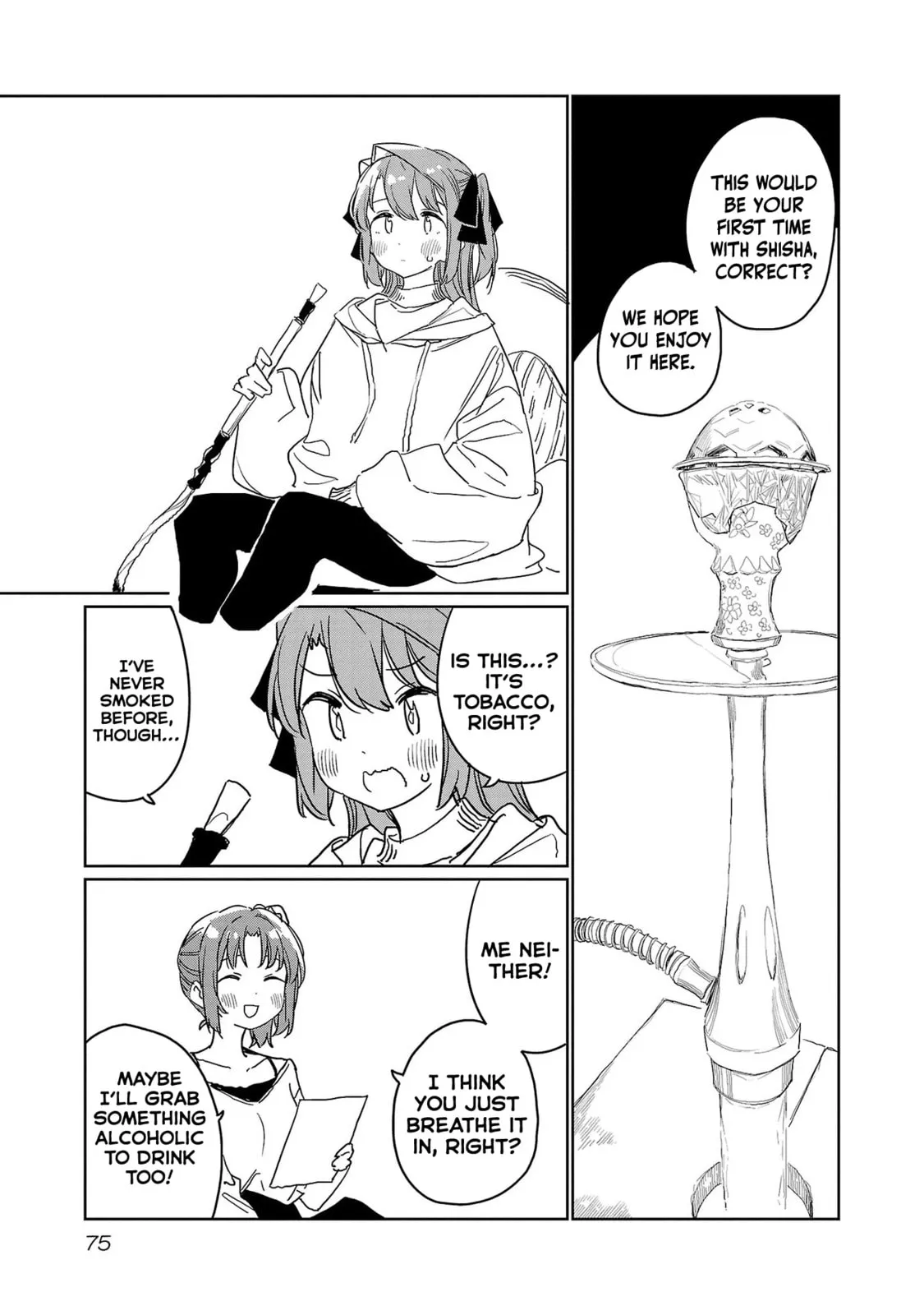 Read Kamiina Botan Fully Blossoms When Drunk chapter 33 image 8 on Lezhin