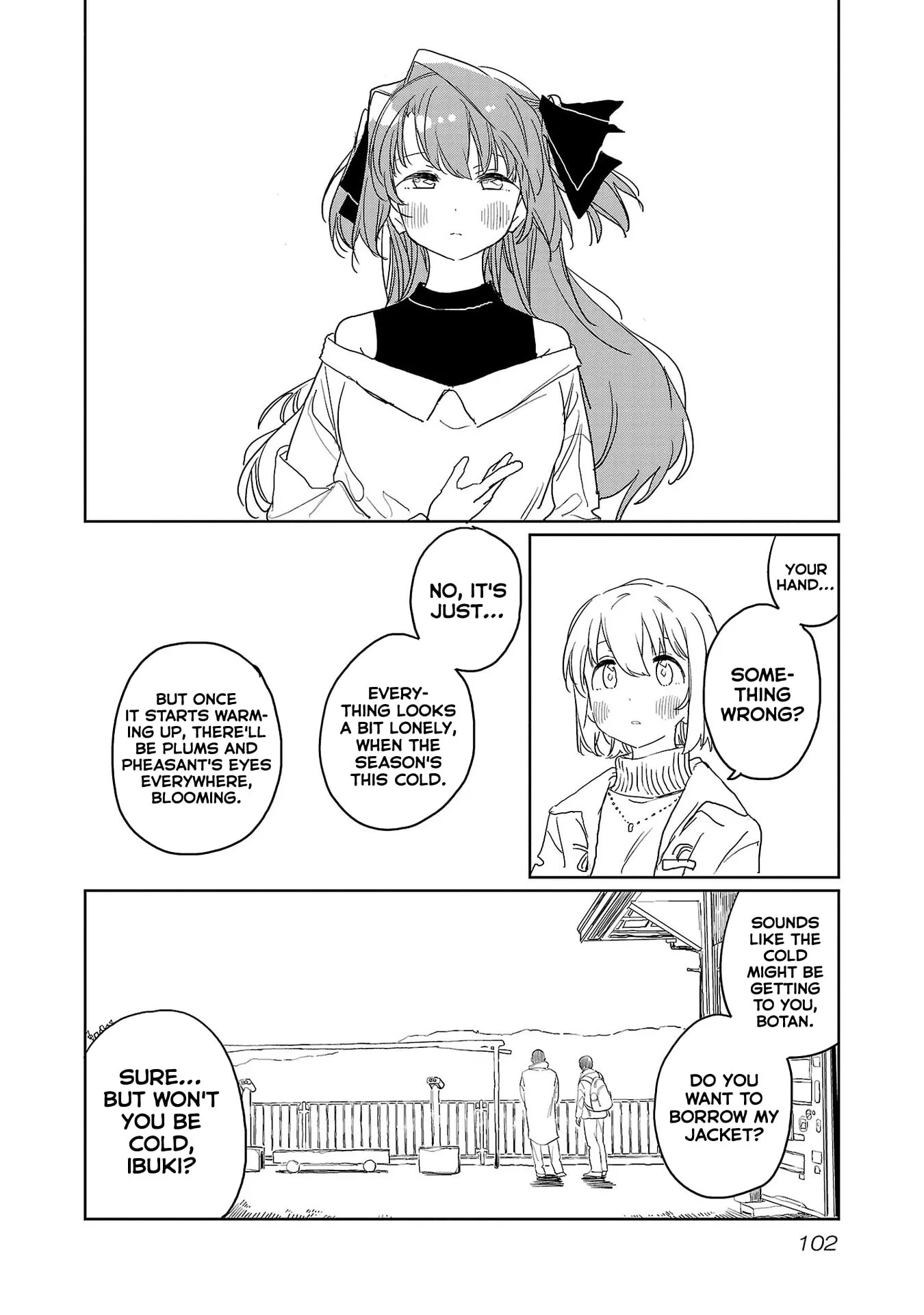 Read Kamiina Botan Fully Blossoms When Drunk chapter 35 image 9 on Lezhin