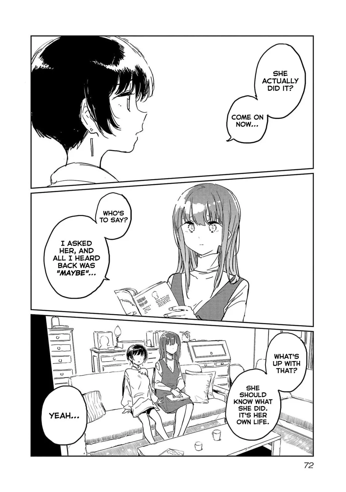 Read Kamiina Botan Fully Blossoms When Drunk chapter 44 image 3 on Lezhin