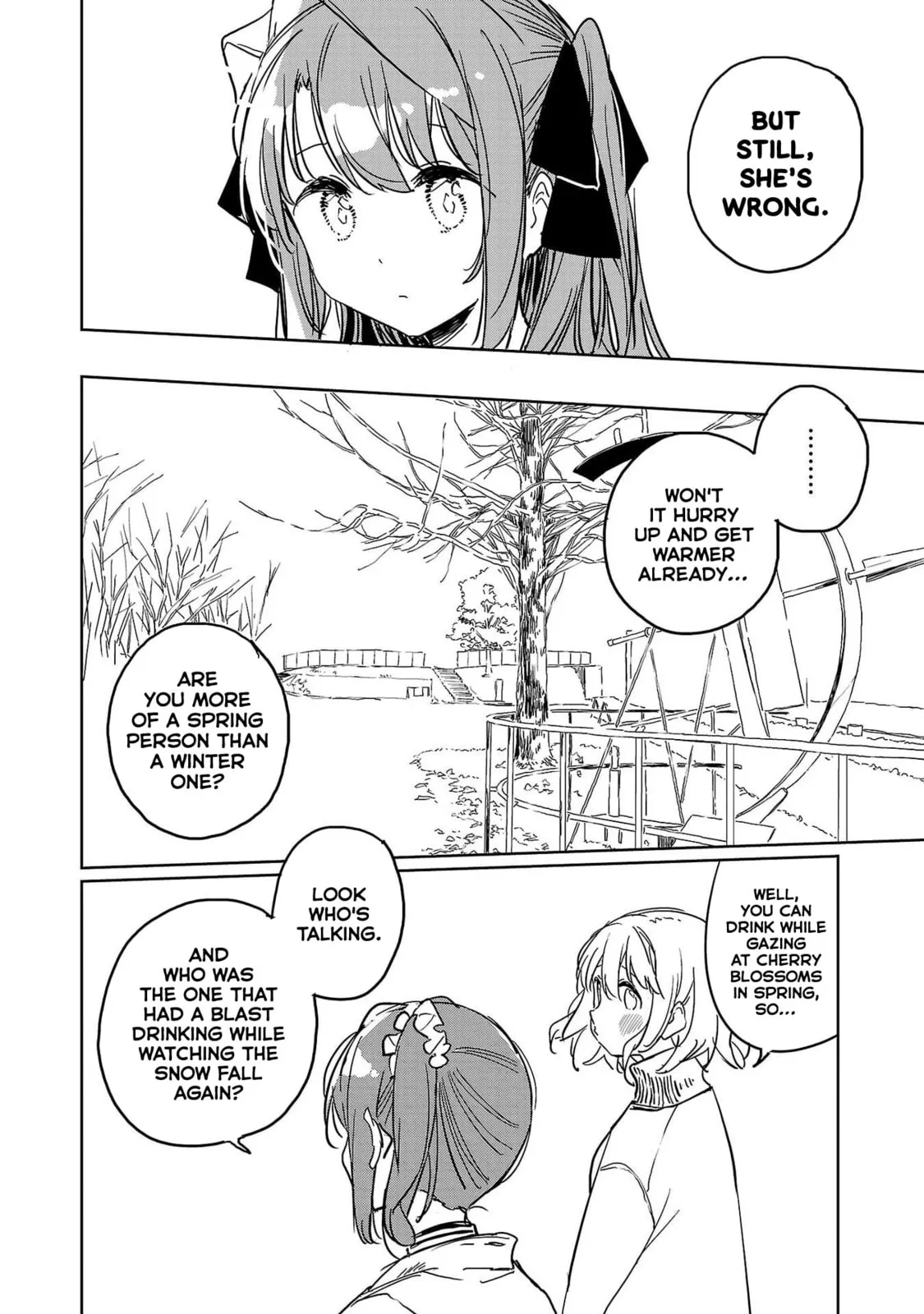 Read Kamiina Botan Fully Blossoms When Drunk chapter 45 image 5 on Lezhin