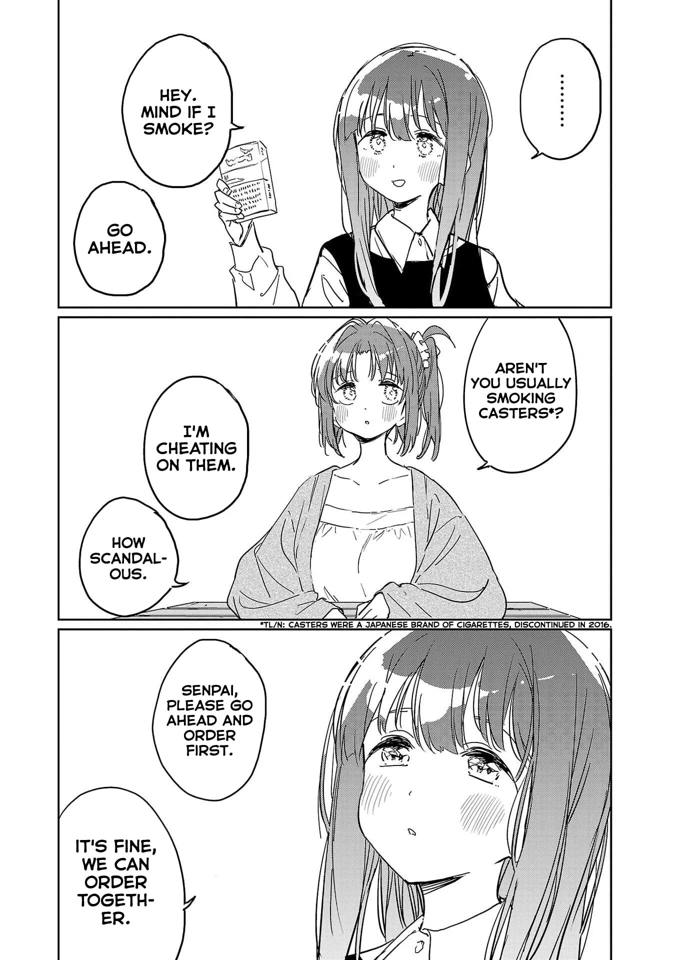 Read Kamiina Botan Fully Blossoms When Drunk chapter 48 image 1 on Lezhin