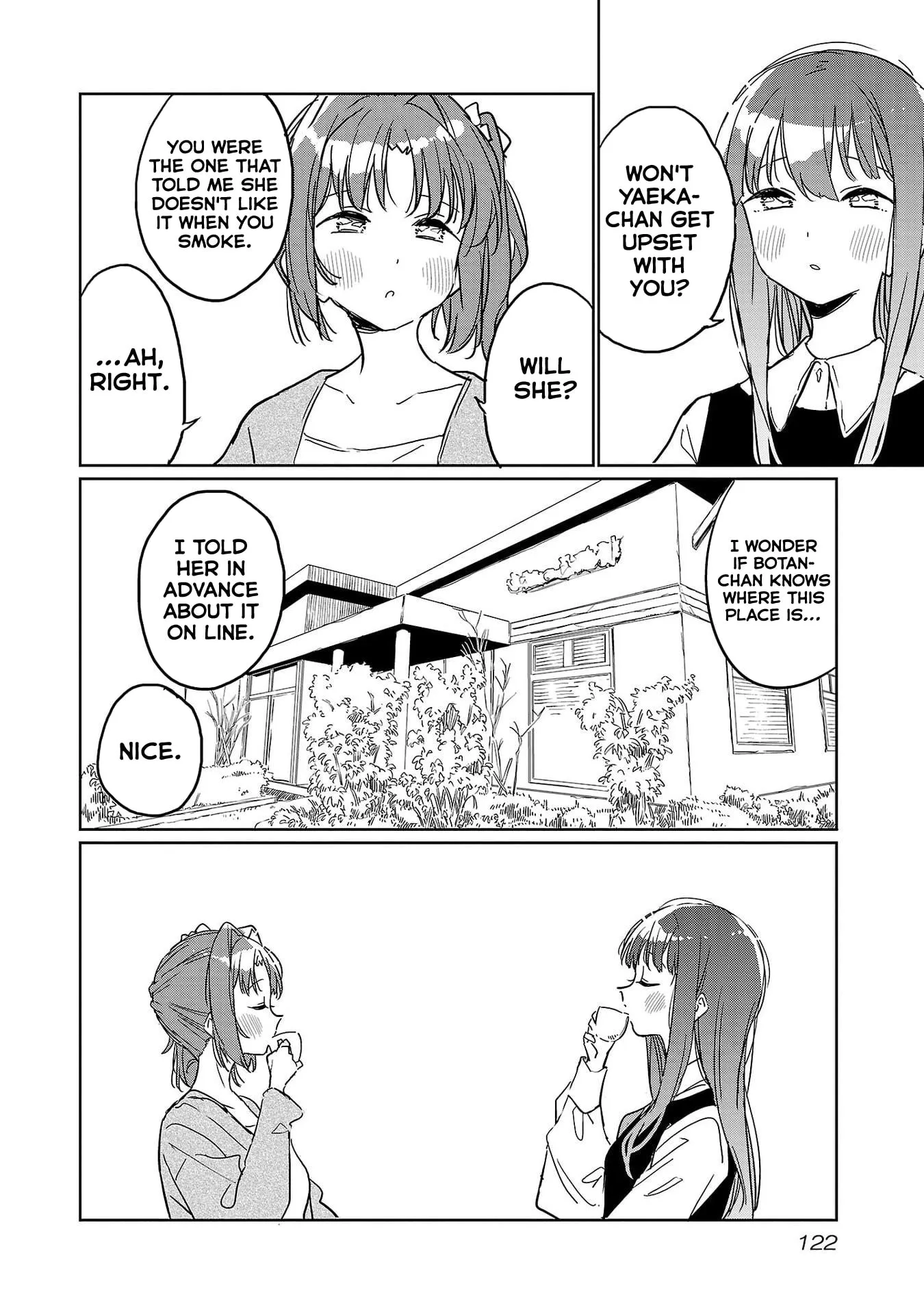 Read Kamiina Botan Fully Blossoms When Drunk chapter 48 image 3 on Lezhin