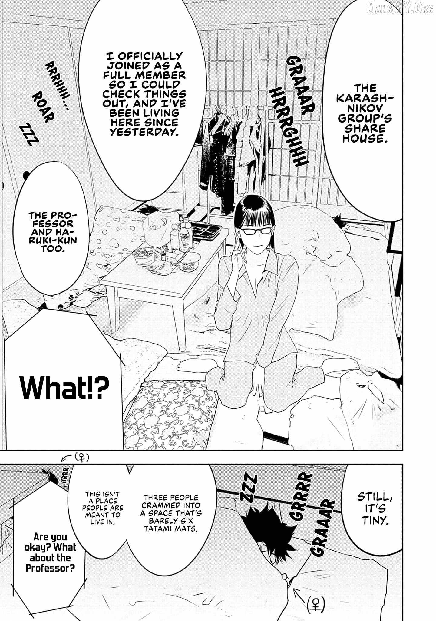 Kamo's Onion is Poisoned: Prof. Kamo's Lecture on Chapter 13 page 11 - 