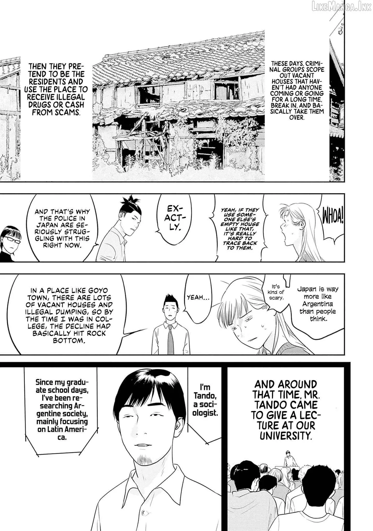Kamo's Onion is Poisoned: Prof. Kamo's Lecture on Chapter 34 page 7 - 