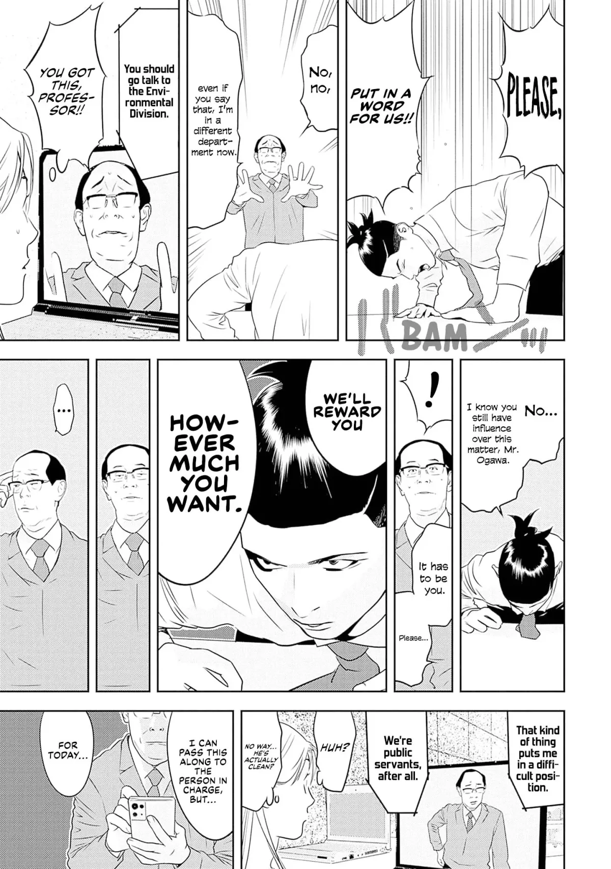 Kamo's Onion is Poisoned: Prof. Kamo's Lecture on Chapter 35 page 13 - 