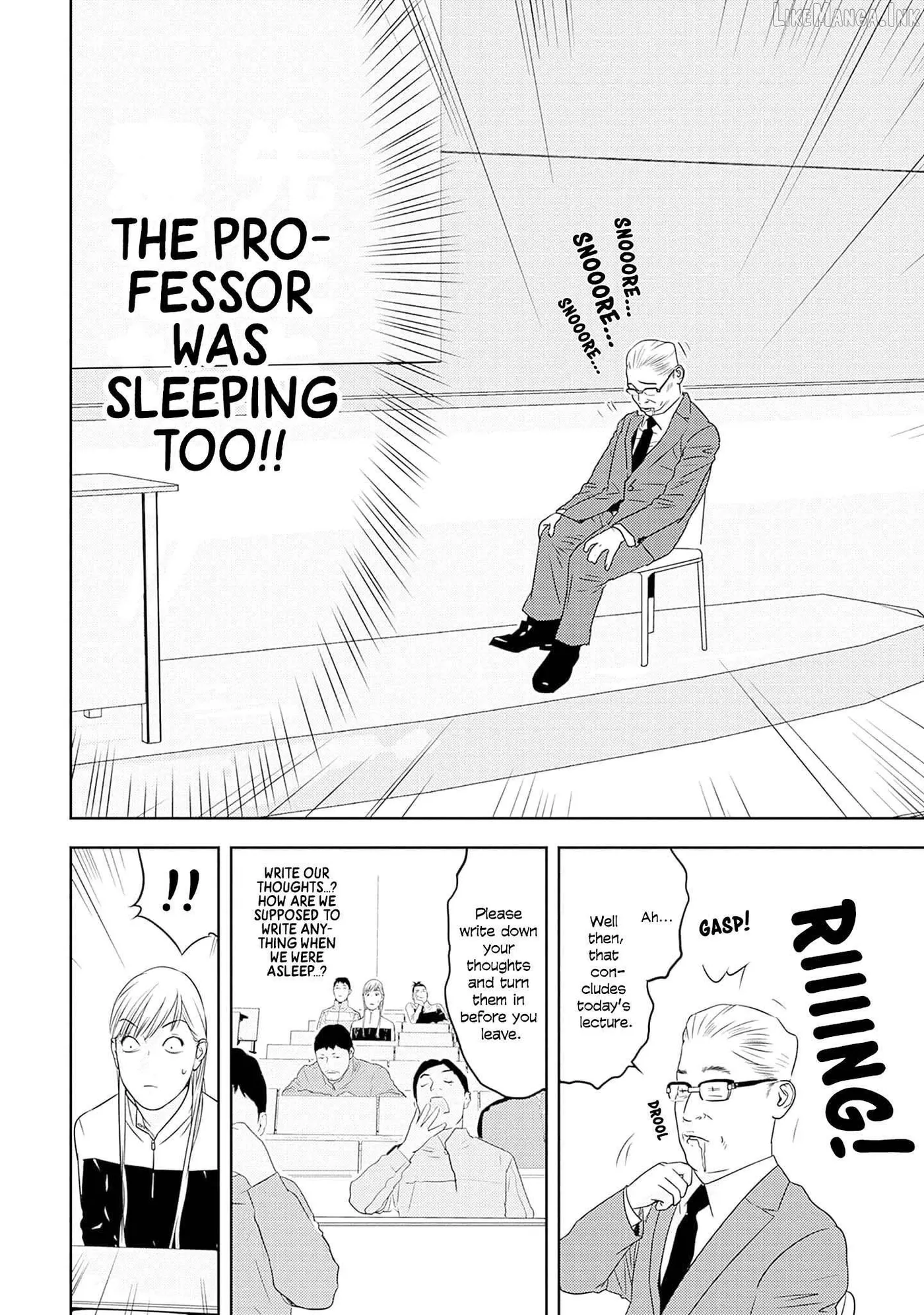 Kamo's Onion is Poisoned: Prof. Kamo's Lecture on Chapter 46 page 12 - 